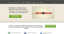 Desktop Screenshot of flourishapp.com